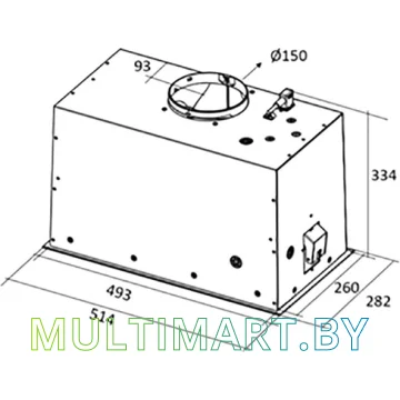 Вытяжка Elica Lane WH/A/52 картинка 3